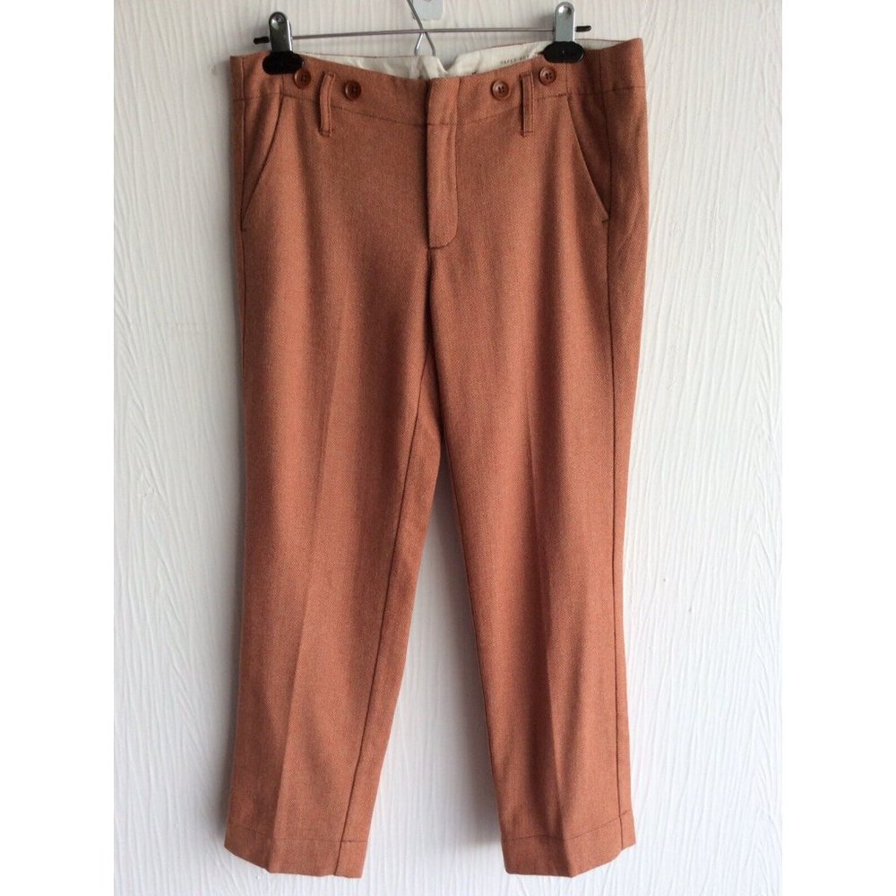 Paper Boy, Size 4, Cropped Wool Pants, Fully Lined, Beautiful Color
